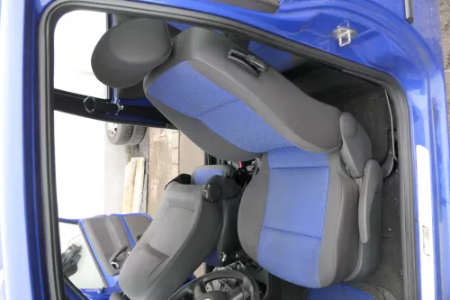 Seat Arosa Lupo Sitz vorne links Fahrersitz Höhenverstellung blau schwarz (164986)