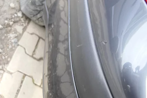 VW Golf 4 Kombi Avant Stoßstange hinten Heckstoßstange Stoßfänger grau LC7V (165031)