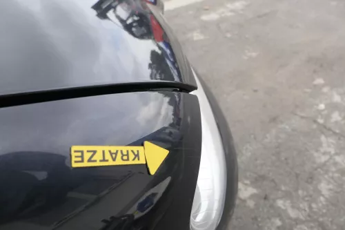 VW Touran 1T Kotflügel vorne rechts schwarz LC9Z 1T0821022A ca.Bj2003-2006 (165047)