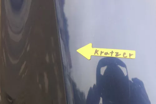 Audi A6 4B Kotflügel vorne links blau LZ5T (bis ca.Mitte 2001passend) - ROST (165069)