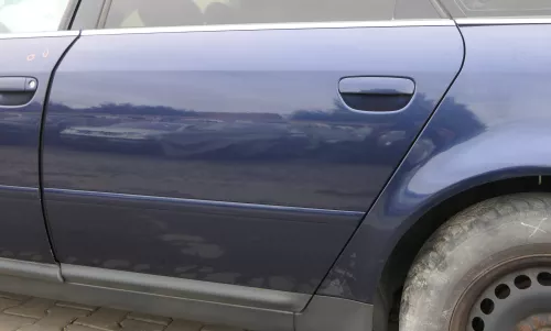 Audi A6 4B C5 Tür Türblatt hinten links blau LZ5T nur Türblatt (165071)