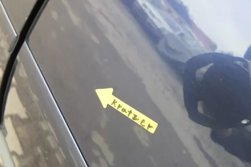 Audi A6 4B C5 Tür Türblatt hinten links blau LZ5T nur Türblatt (165071)