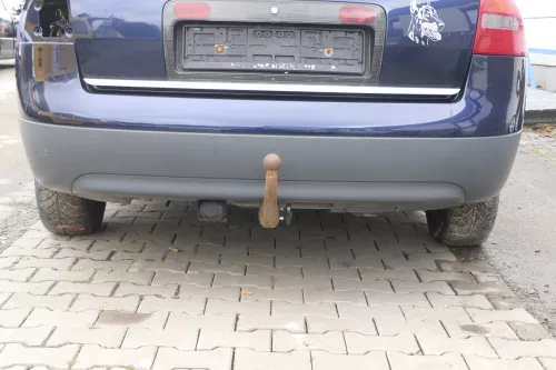 Audi A6 4B Limousine Stoßstange hinten Heckstoßstange Stoßfänger blau LZ5T (165074)