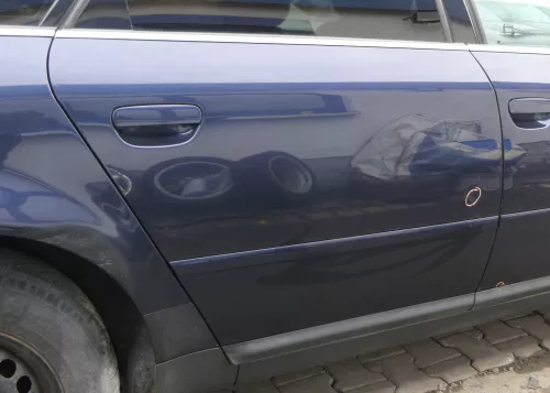 Audi A6 4B C5 Tür Türblatt hinten rechts blau LZ5T (165077)