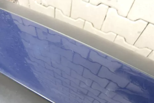 VW Passat 3BG 3B3 Limousine Stoßstange hinten Heckstoßstange blau LA5E (165235)