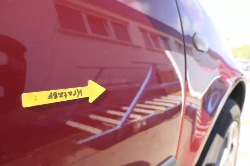VW Golf 4 Tür vorne rechts Beifahrertür 2/3-Türer braun rot LC3K ohnAnbauteile (165273)