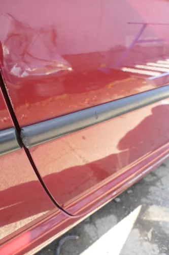 VW Golf 4 Tür vorne rechts Beifahrertür 2/3-Türer braun rot LC3K ohnAnbauteile (165273)