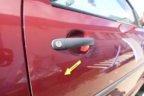 VW Golf 4 Tür vorne rechts Beifahrertür 2/3-Türer braun rot LC3K ohnAnbauteile (165273)