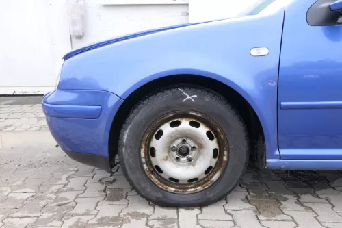VW Golf 4 1J Kotflügel vorne links blau LW5Y (165318)