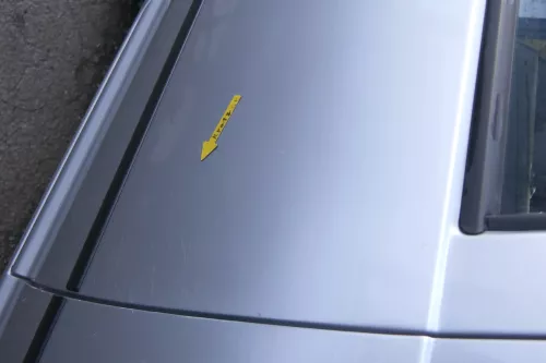 VW Golf 4 Bora Tür hinten rechts nur Kombi / Variant silber LA7W -ohne Anbauteil (165357)