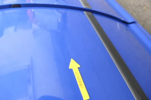 VW Golf 4 Bora Tür hinten rechts nur Kombi / Variant vlau LW5Z -ohne Anbauteil (165379)