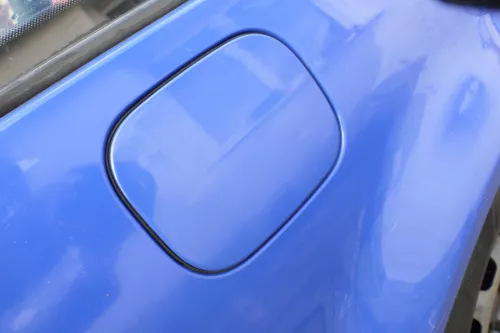 VW Golf 4 Variant Kombi Tankdeckel Deckel Tank Tankverschluß blau LW5Z (165387)