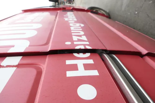VW T4 Transporter Tür rechts Schiebetür rot Transporter (165416)