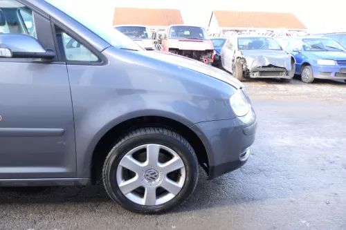 VW Touran 1T Kotflügel vorne rechts grau LD7X ca.2003-2006 platinumgrey 165553 (165553)