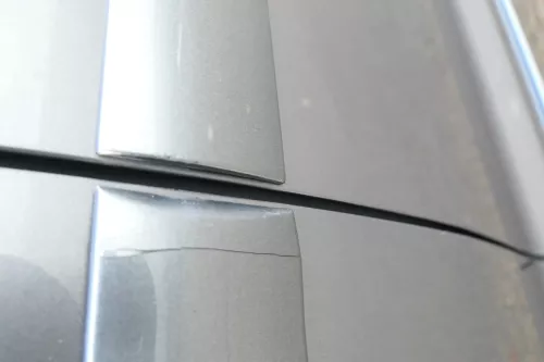 VW Touran 1T3 1T Tür vorne rechts Beifahrertür grau LD7X ohne Anbauteile (165554)