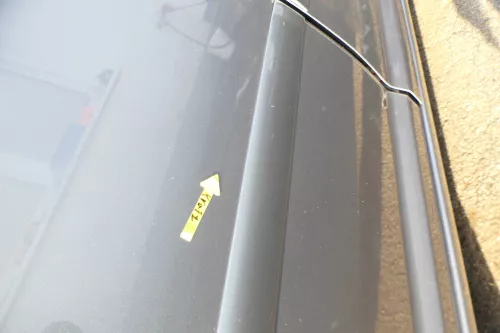 VW Touran 1T 1T3 Tür hinten rechts grau LD7X - ohne Anbauteile (165556)
