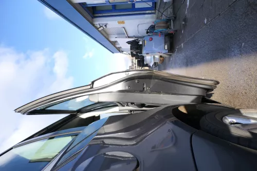 VW Touran 1T 1T3 Tür hinten rechts grau LD7X - ohne Anbauteile (165556)
