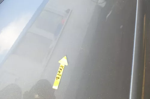 VW Touran 1T 1T3 Tür hinten rechts grau LD7X - ohne Anbauteile (165556)