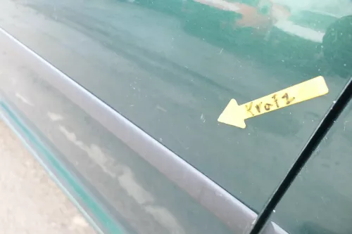 VW Golf 4 Bora Tür vorne links Fahrertür 4/5-Türer & Kombi grün LC6M -ohneAnba (165603)