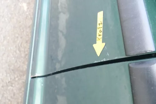VW Golf 4 Bora Tür vorne links Fahrertür 4/5-Türer & Kombi grün LC6M -ohneAnba (165603)