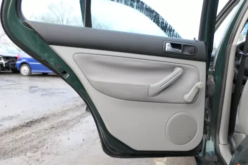 1x VW Golf 4 1J Limousine Türverkleidung Verkleidung Tür hinten links grau (165611)