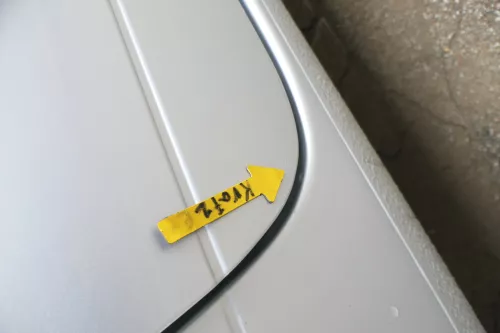 VW Lupo Seat Arosa Tür vorne rechts Beifahrertür silber LA7W (für elektr.Fenst (165624)