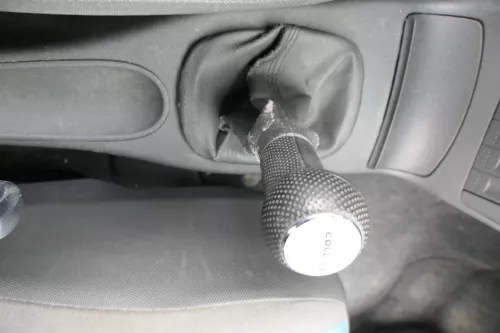 VW Lupo Polo 6N Schaltknauf Schaltsack Schaltung Schaltknüppel College schwarz (165635)