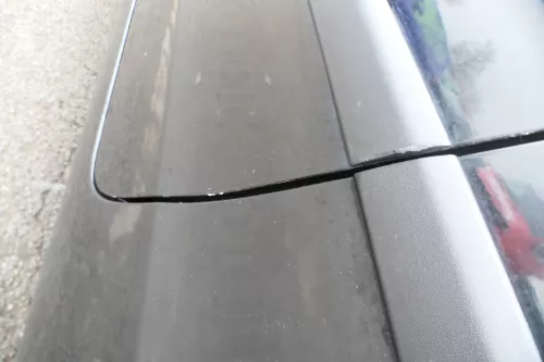 VW Polo 9N 9N3 Tür vorne links Fahrertür 2/3-Türer schwarz L041 ohneAnbautei (165658)