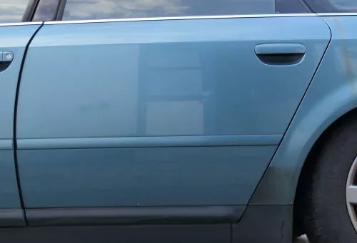 Audi A6 4B C5 Tür Türblatt hinten links  grün blau LX6V jaspisgrün nur Türblatt (165671)