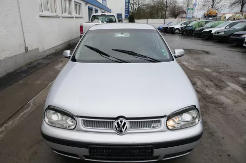 VW Golf 4 Motorhaube Haube Klappe vorne silber grau LA7W grau reflexsilber  (165704)