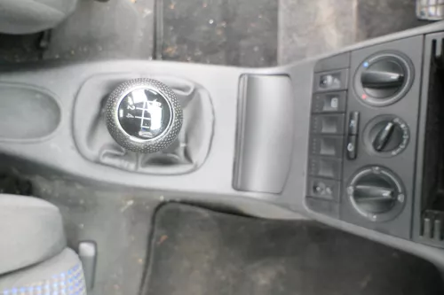 VW Lupo Polo 6N2 Schaltknauf Schaltsack Schaltung Schaltknüppel schwarz (165762)