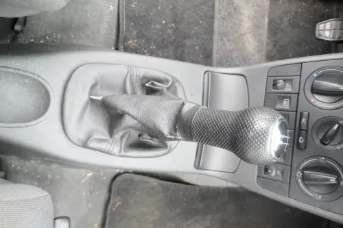 VW Lupo Polo 6N2 Schaltknauf Schaltsack Schaltung Schaltknüppel schwarz  (165762)