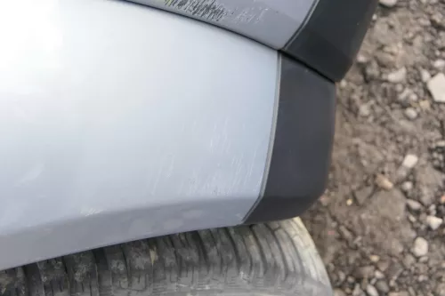 Audi A2 8Z Kotflügel Abdeckung Verbreiterung Radabdeckung hinten links blau LY7R (165829)