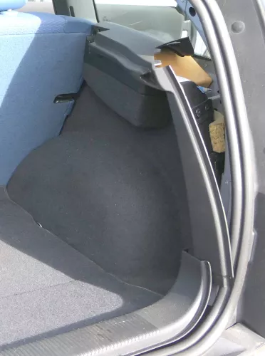 Audi A2 8Z Abdeckung Verkleidung Kofferraum hinten rechts 8Z0863880K 44H soul (165845)