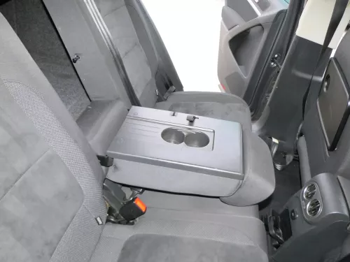 Tiguan 5N Sitz Sitze hinten Rückbank Rücksitzbank 3 Punkt Gurt Lehne Alcantara s (165950)