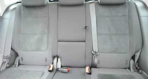 Tiguan 5N Sitz Sitze hinten Rückbank Rücksitzbank 3 Punkt Gurt Lehne Alcantara s (165950)