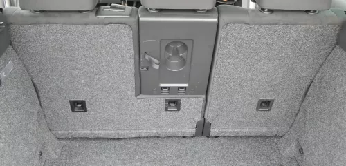 Tiguan 5N Sitz Sitze hinten Rückbank Rücksitzbank 3 Punkt Gurt Lehne Alcantara s (165950)