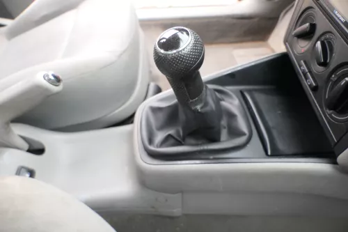 VW Golf 4 Bora Schaltknauf Schaltsack Schaltung Schaltknüppel schwarz Benziner 5 (166150)