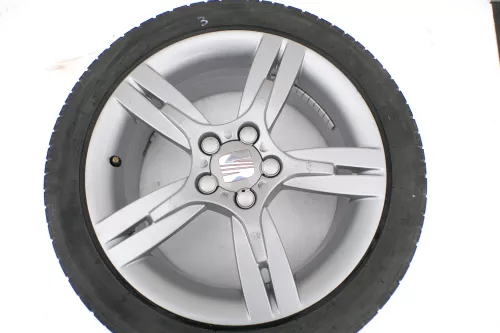 1x Seat Ibiza 6L Alufelge 6L0601025J 6L0 601 025 J 6j x 15 H2 ET43  5x100    3 (166371)