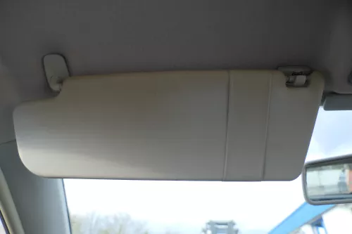 Skoda Fabia 6Y Sonnenblenden Sonnenblende grau links vorne 6Y1857551Q X14 (166400)
