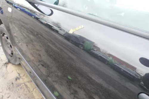 VW Fox 5Z Tür vorne links Fahrertür schwarz LC9Z (166410)