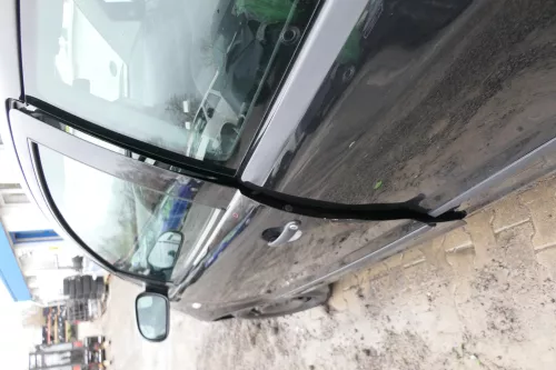 VW Fox 5Z Tür vorne links Fahrertür schwarz LC9Z (166410)