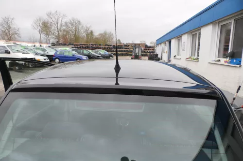 VW Fox 5Z Heckklappe Kofferraumklappe Klappe hinten + Scheibe schwarz LC9Z (166411)