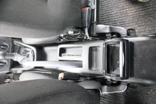VW Golf 4 Bora Mitteltunnel Aschenbecher hinten Verkleidung schwarz  (166440)