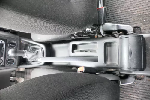 VW Golf 4 Bora Mitteltunnel Aschenbecher hinten Verkleidung schwarz  (166440)
