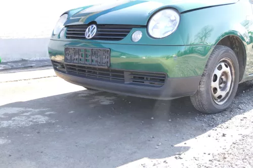 VW Lupo 6x Stoßstange vorne Frontstoßstange Stoßfänger grün LA6N (166505)