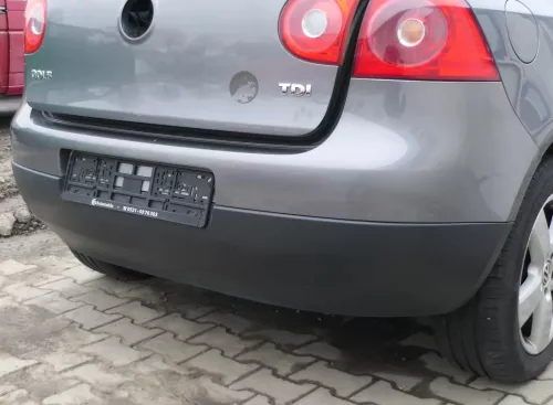 VW Golf 5 1K Limousine Stoßstange hinten Heckstoßstange grau LA7T (166525)