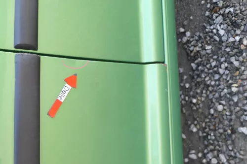 VW Golf 4 Bora Tür vorne links Fahrertür 4/5-Türer & Kombi grün LA6P -ohneAnba (166546)