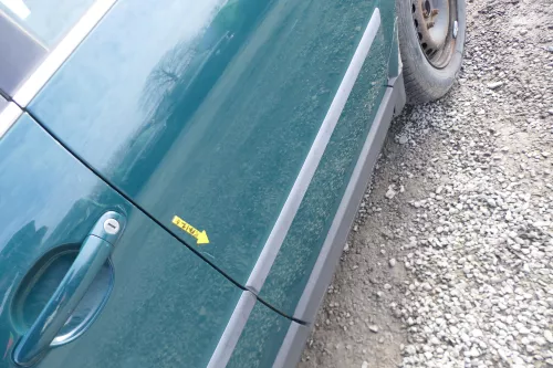 VW Passat 3B 3BG Kombi Variant Tür hinten links grün LB6G ohneAnbauteile (166571)