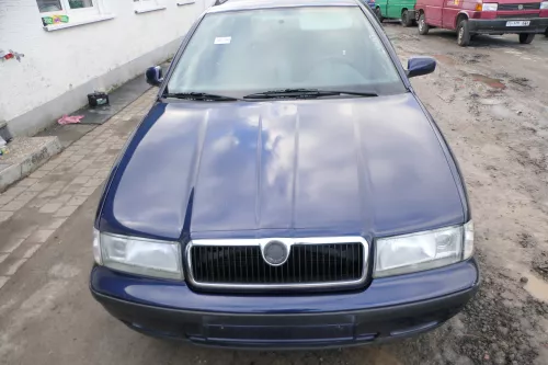 Skoda Octavia 1U Motorhaube Haube Klappe vorne grau LF5U  blau mit Grill (166685)